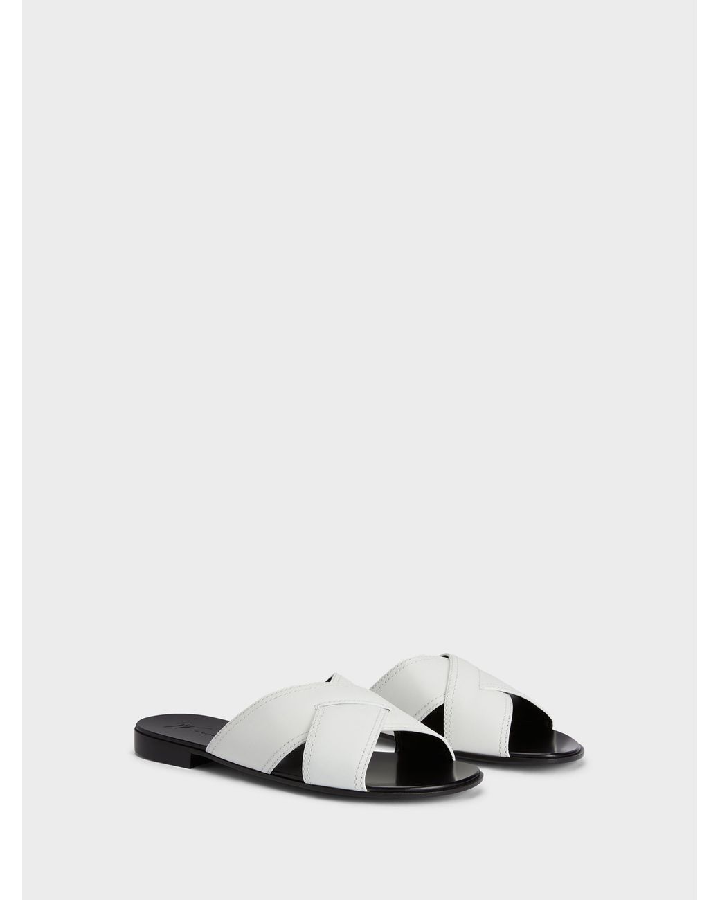 Giuseppe Zanotti White Flavio Sandal for men
