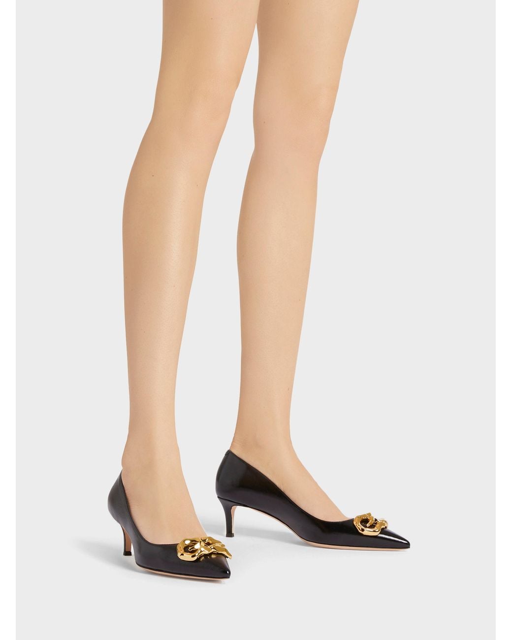 Giuseppe Zanotti White Diorite Zali' Pump 50