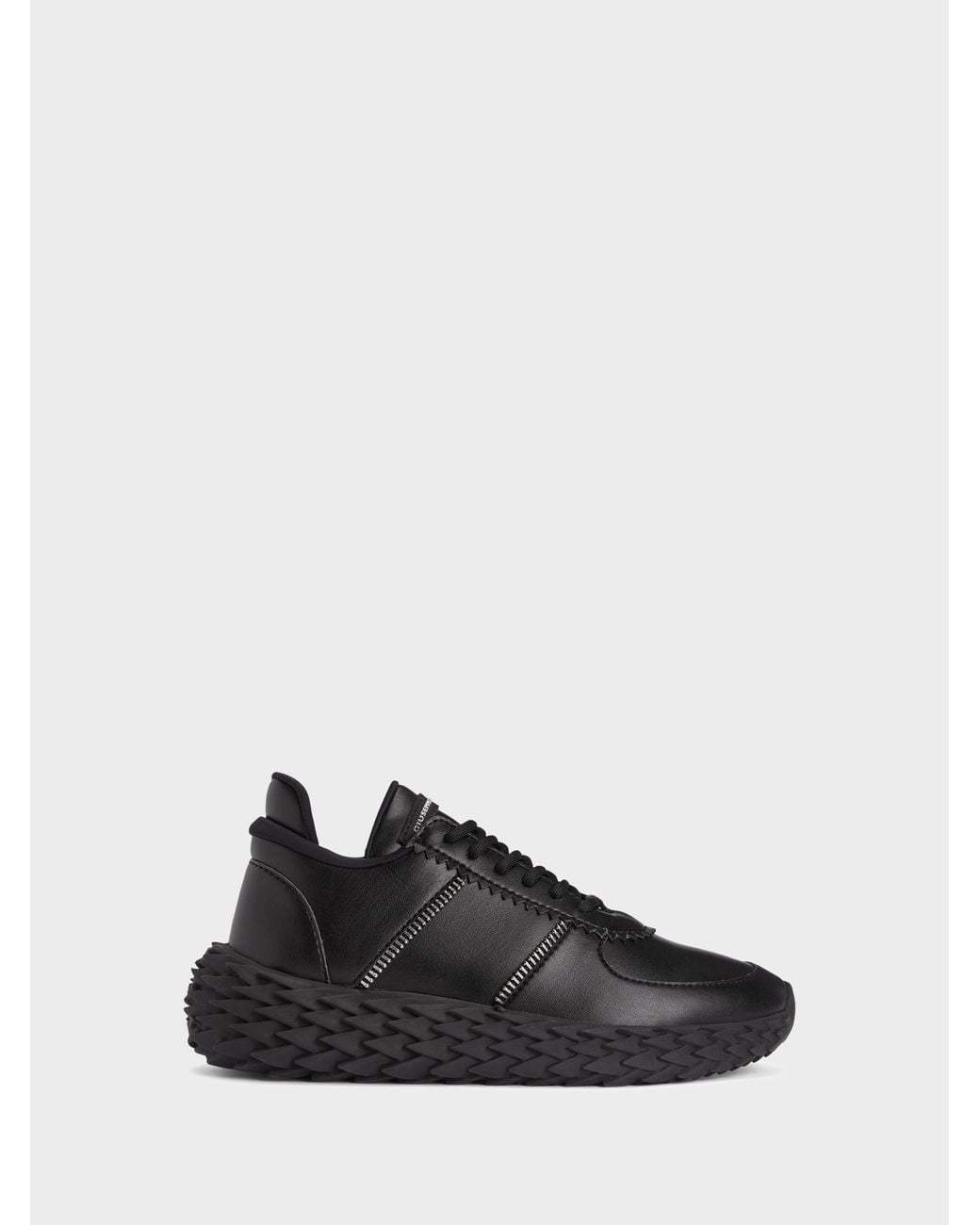 Giuseppe Zanotti Black Urchin Low Top