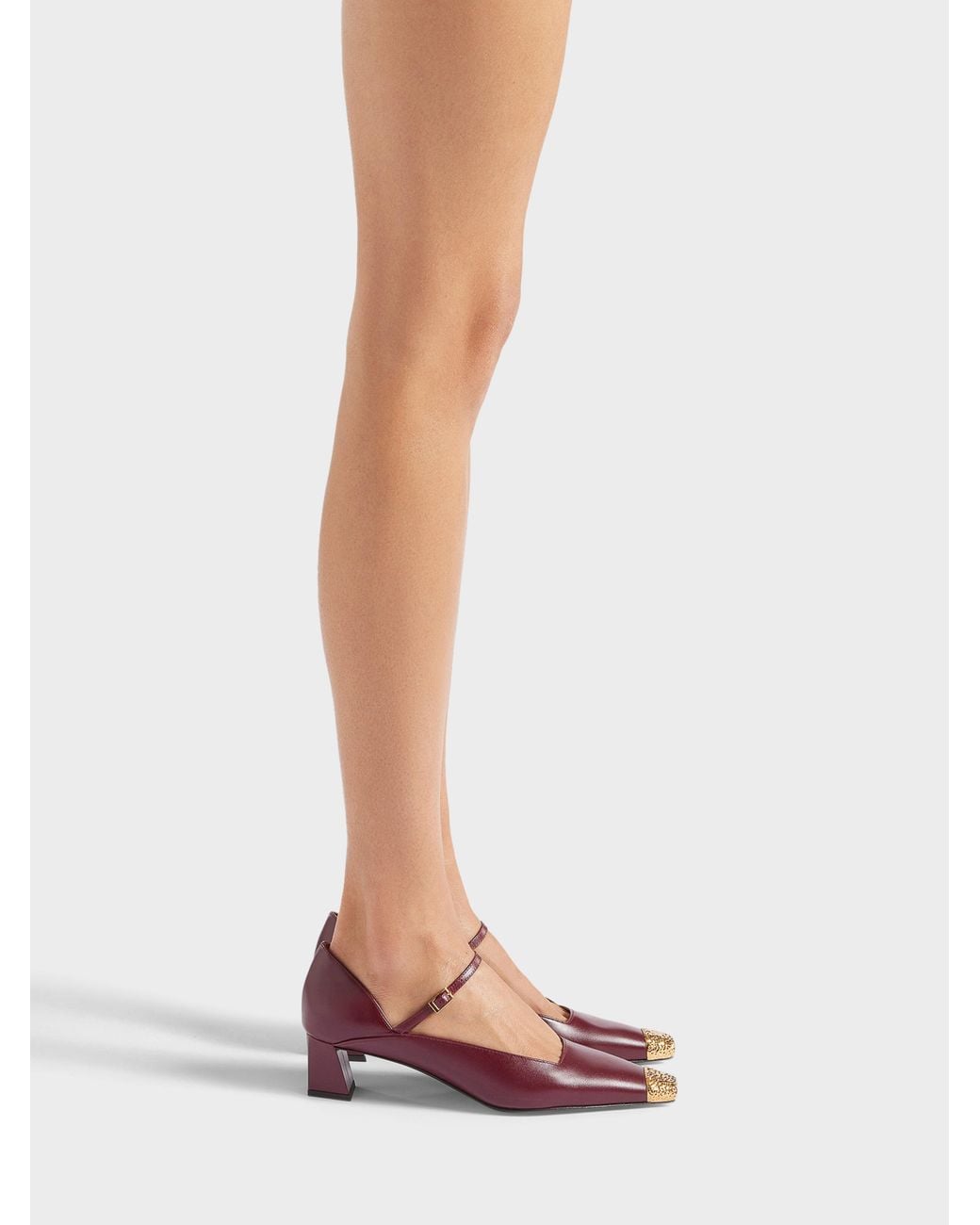 Giuseppe Zanotti Pink Brita Metal Pump D'Orsay 45