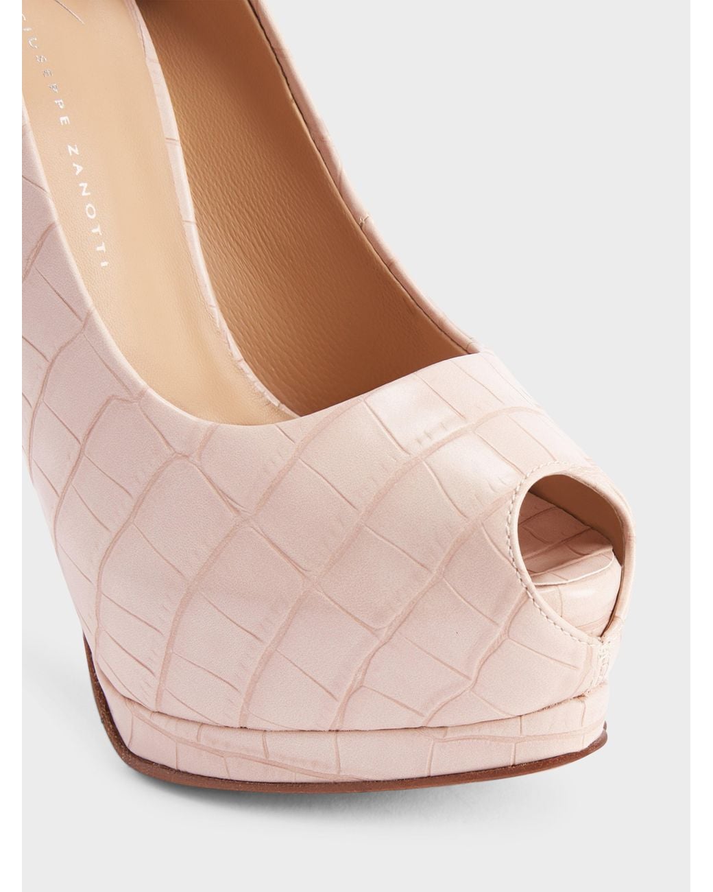Giuseppe Zanotti White Sharon Pump