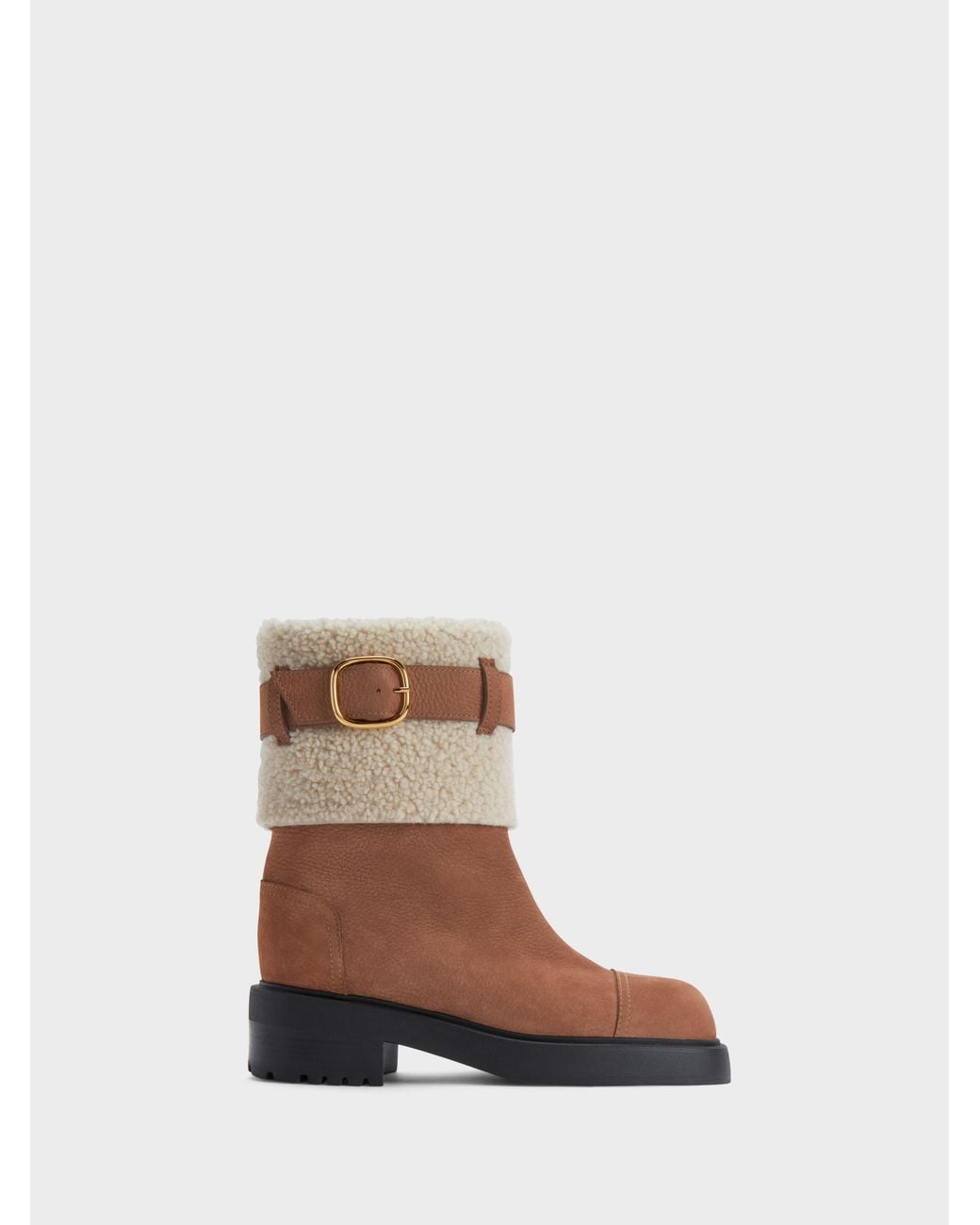 Giuseppe Zanotti White Courmayeur Boot Bootie