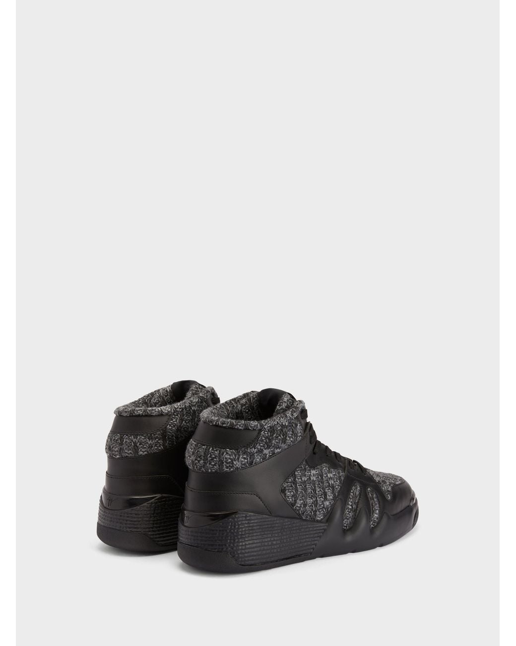 Giuseppe Zanotti Black Talon Mid Top for men