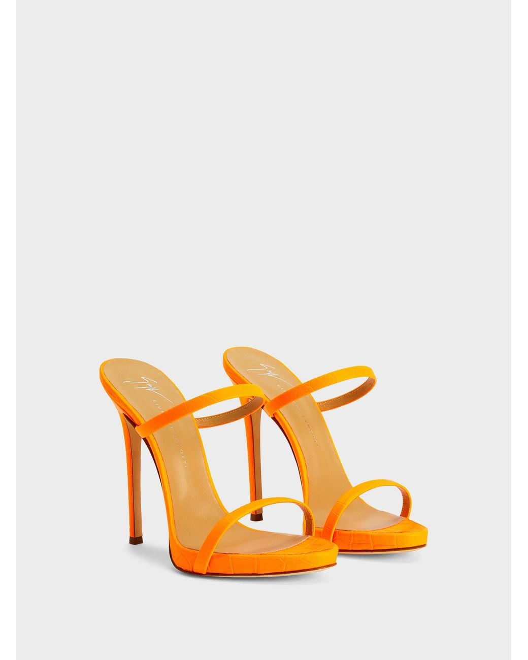 Giuseppe Zanotti Orange Darsey