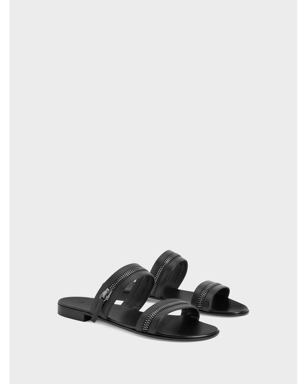 Giuseppe Zanotti White Brad Sandal for men