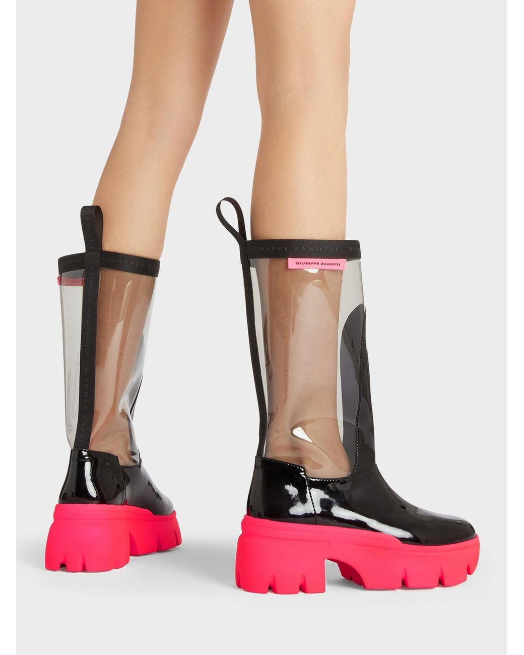 Giuseppe Zanotti White Apocalypse Riot Boot