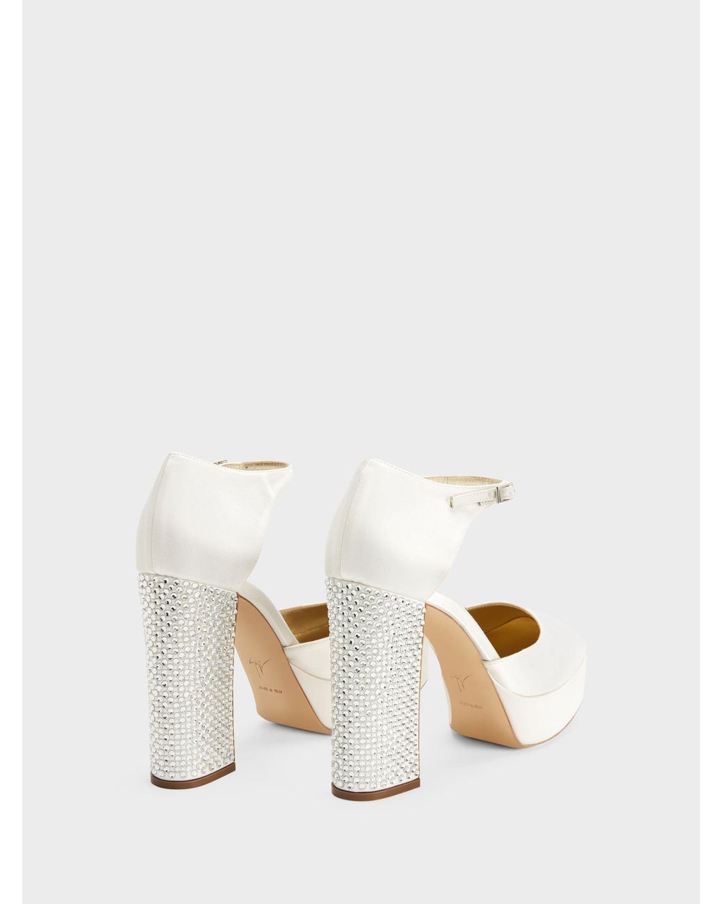 Giuseppe Zanotti White Bebe Pixel