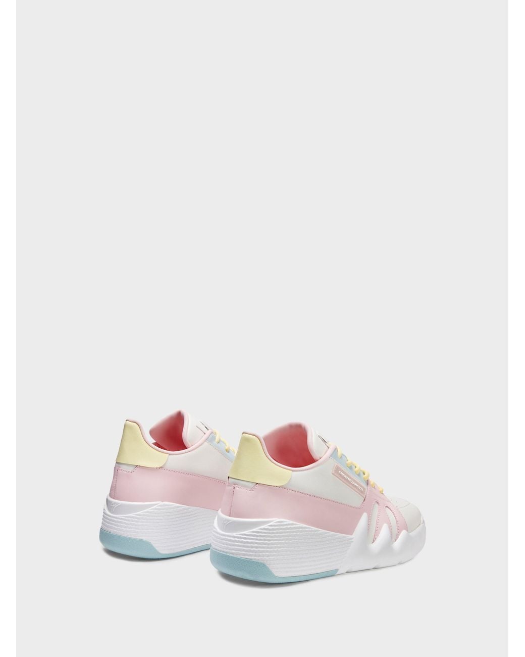Giuseppe Zanotti White Talon Low Top