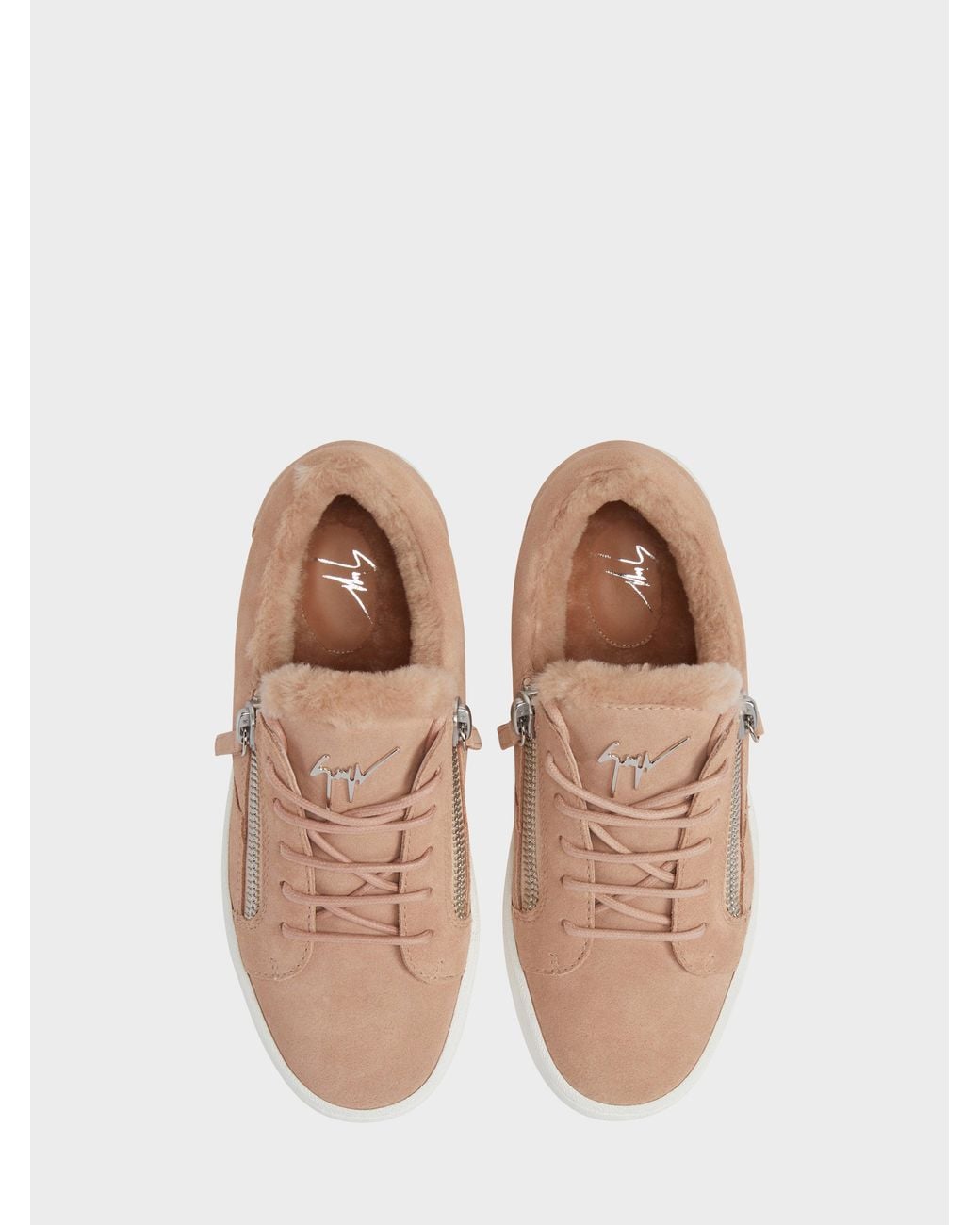 Giuseppe Zanotti Pink Gail Low Top