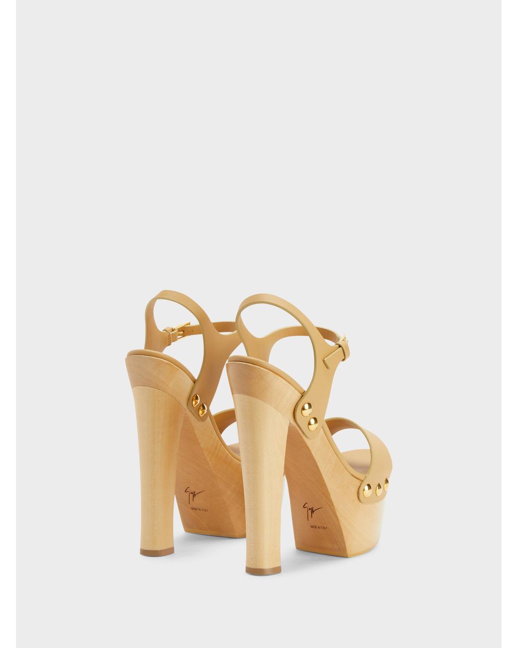 Giuseppe Zanotti Natural Fanny Clog