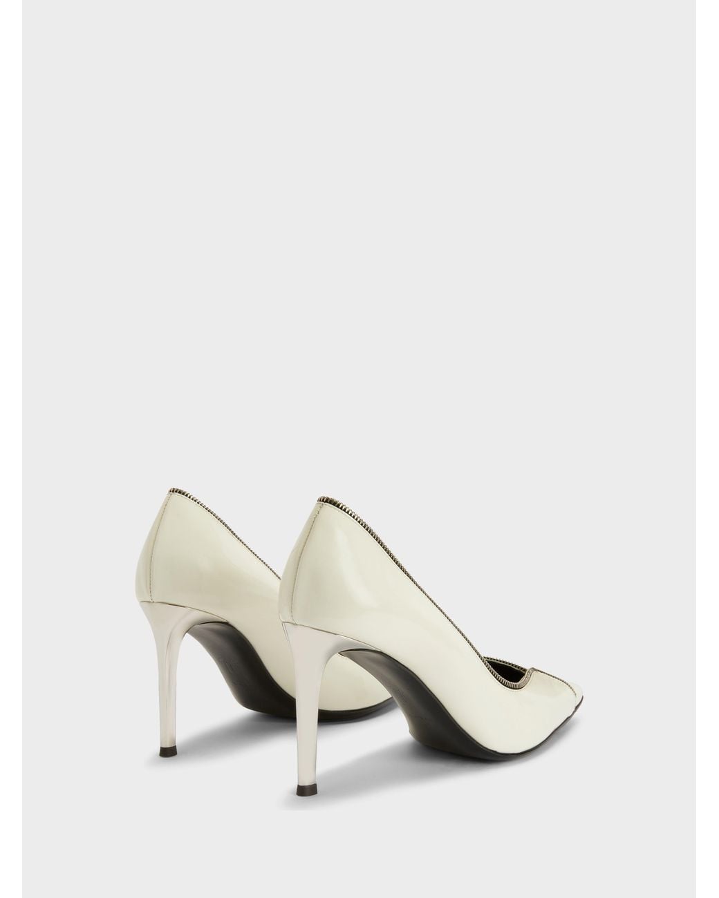 Giuseppe Zanotti White Kurtney Pump