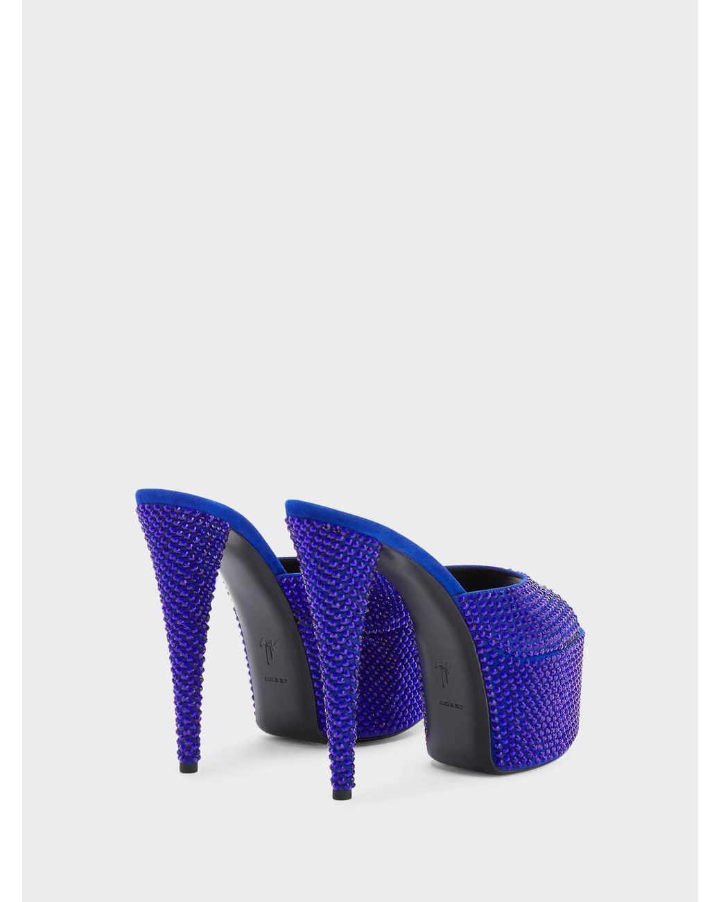 Giuseppe Zanotti Purple Gz Aida Mule 150