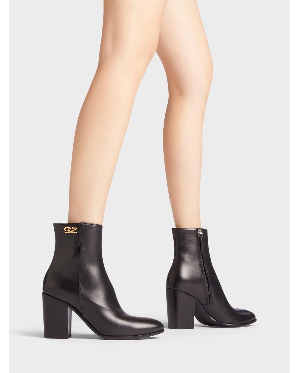 Giuseppe Zanotti White Enriette Bootie