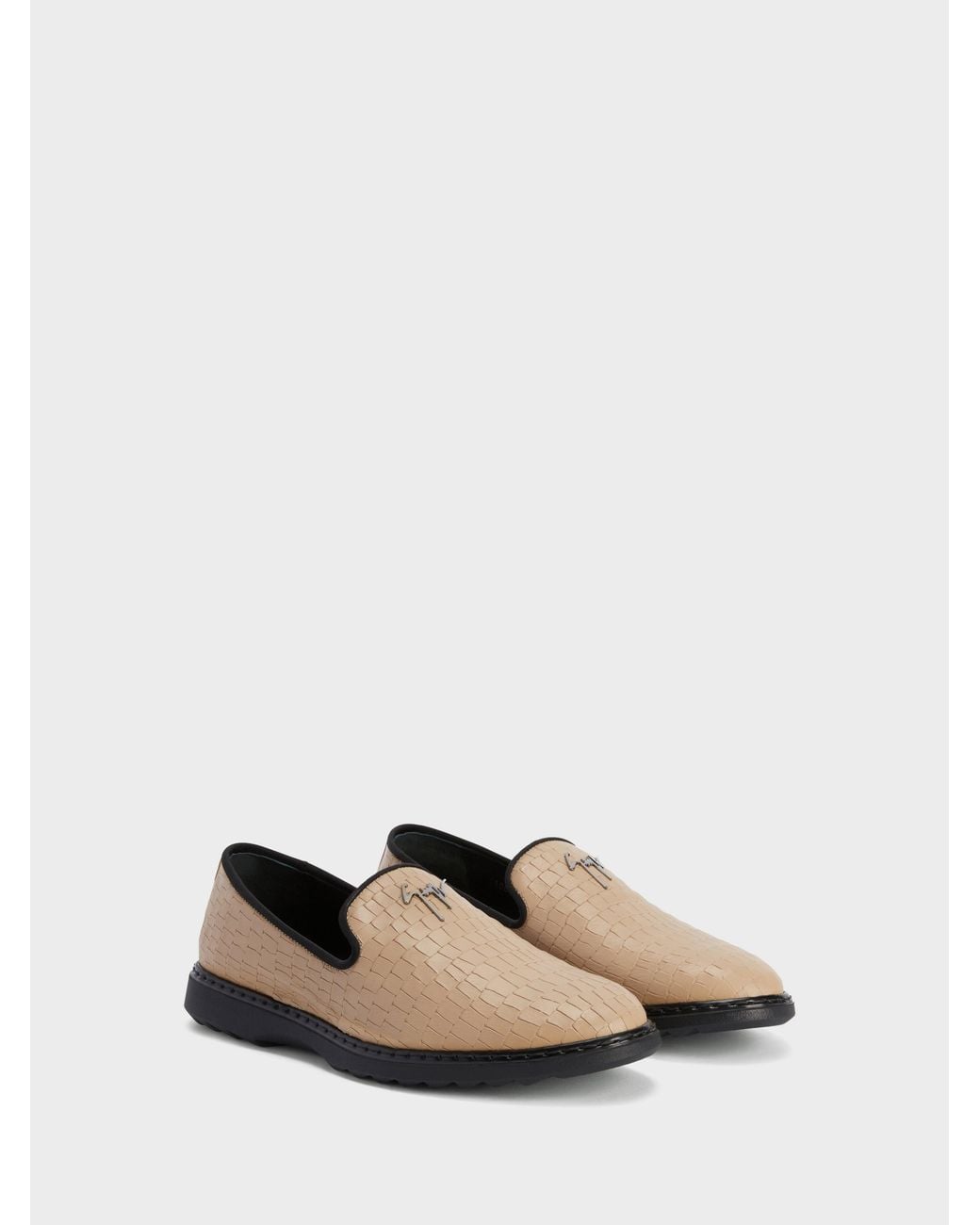 Giuseppe Zanotti White Ron Loafer for men