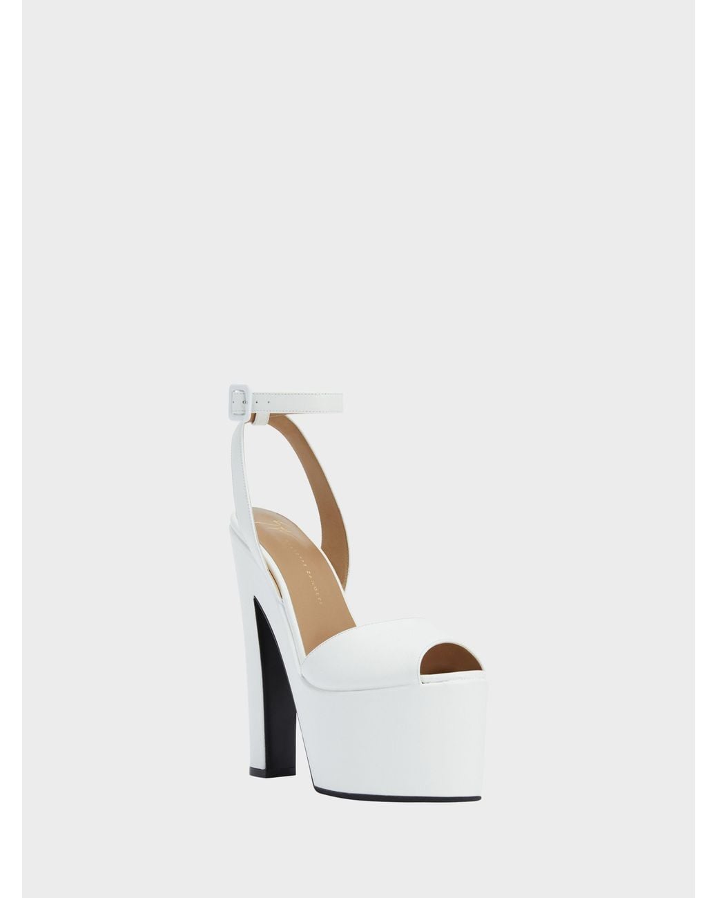 Giuseppe Zanotti White Tarifa Sandal
