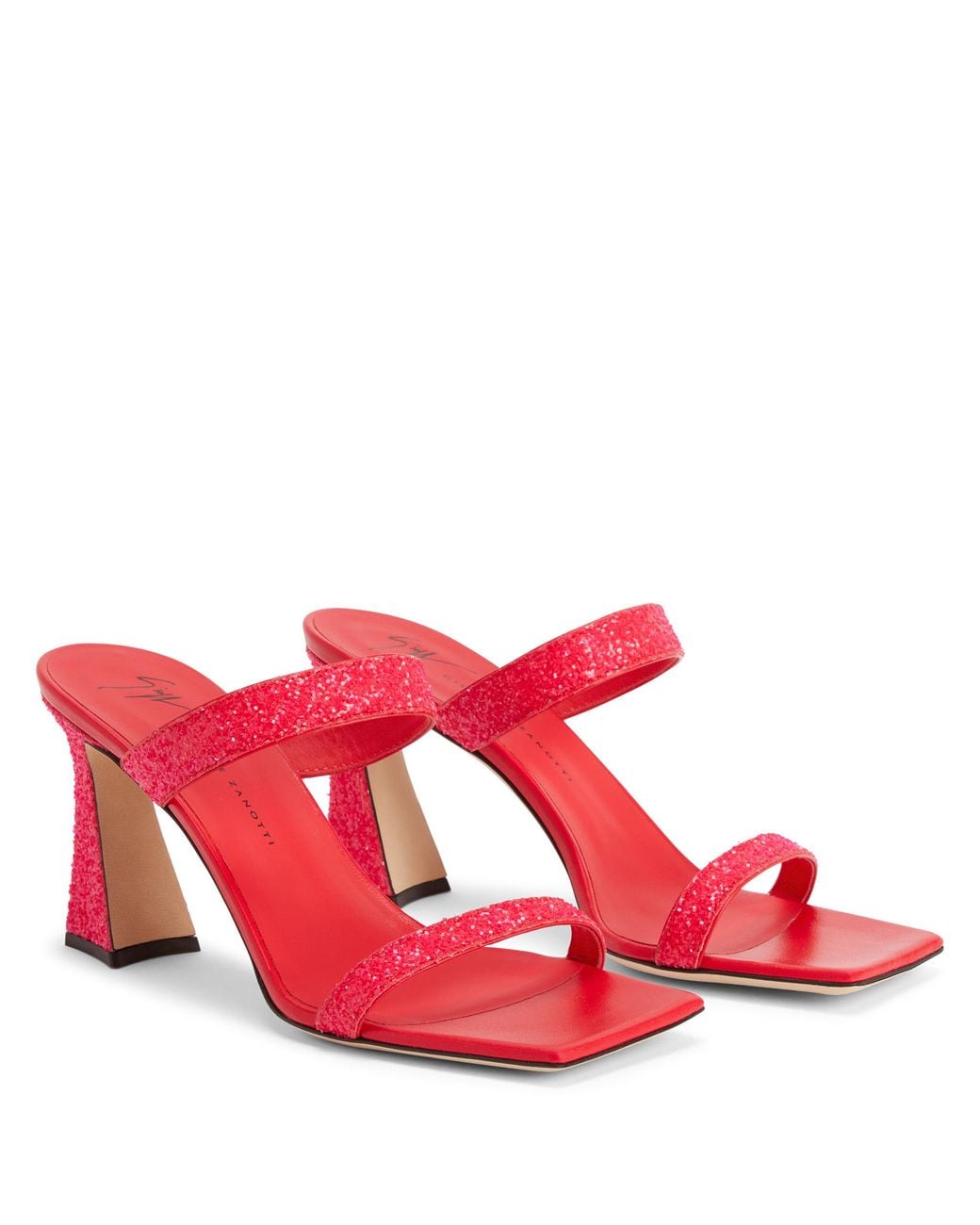 Giuseppe Zanotti Pink Flaminia Glitter