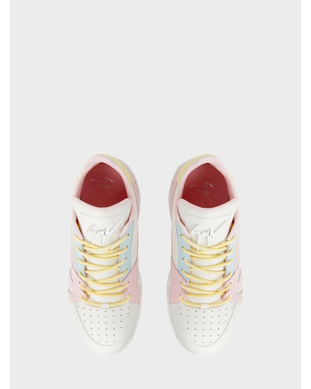 Giuseppe Zanotti White Talon Low Top