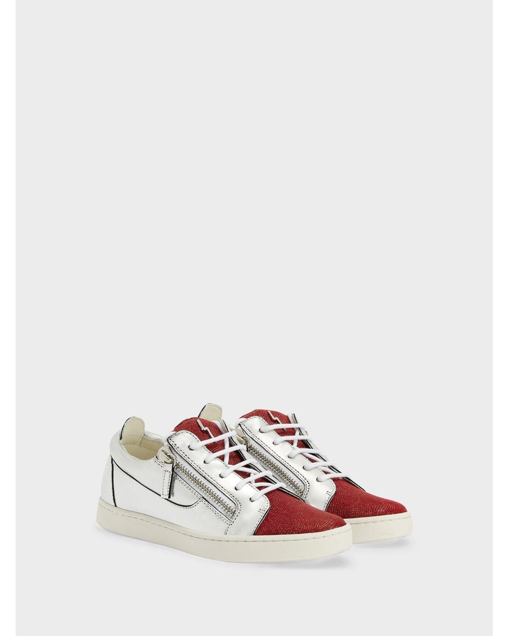 Giuseppe Zanotti White Nicki Low Top