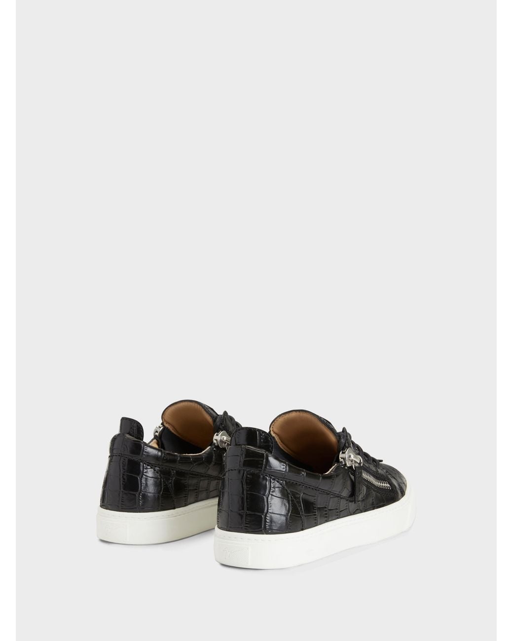 Giuseppe Zanotti White Gail Low Top