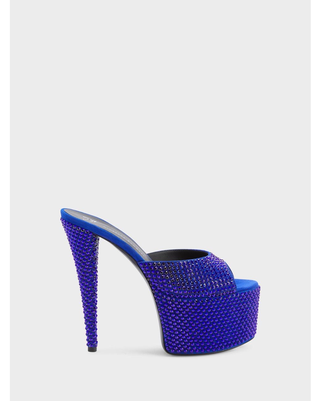 Giuseppe Zanotti Purple Gz Aida Mule 150
