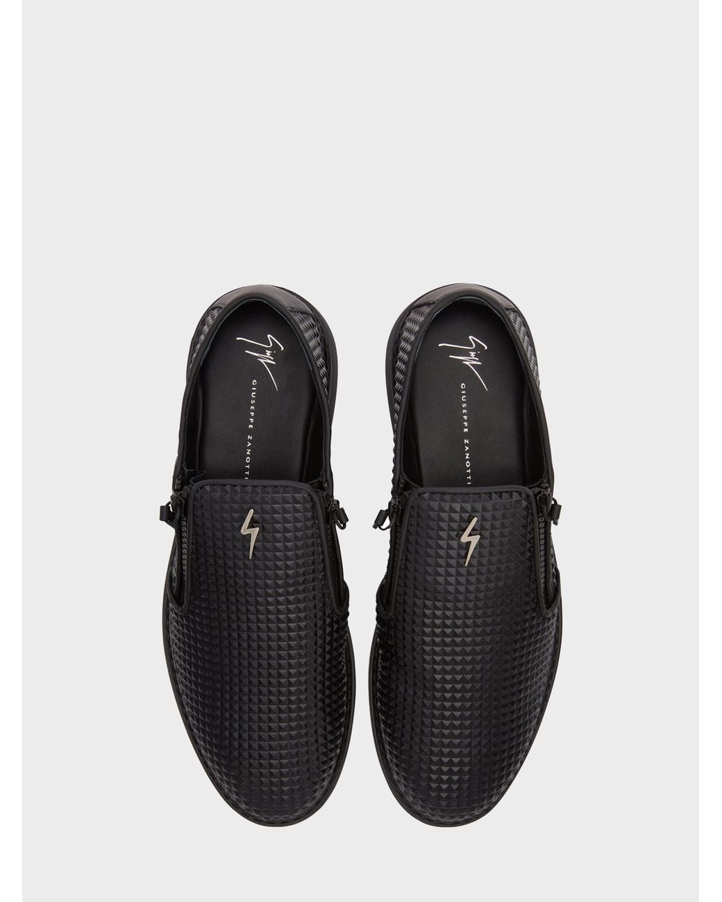 Giuseppe Zanotti White Cooper Flat Loafer for men