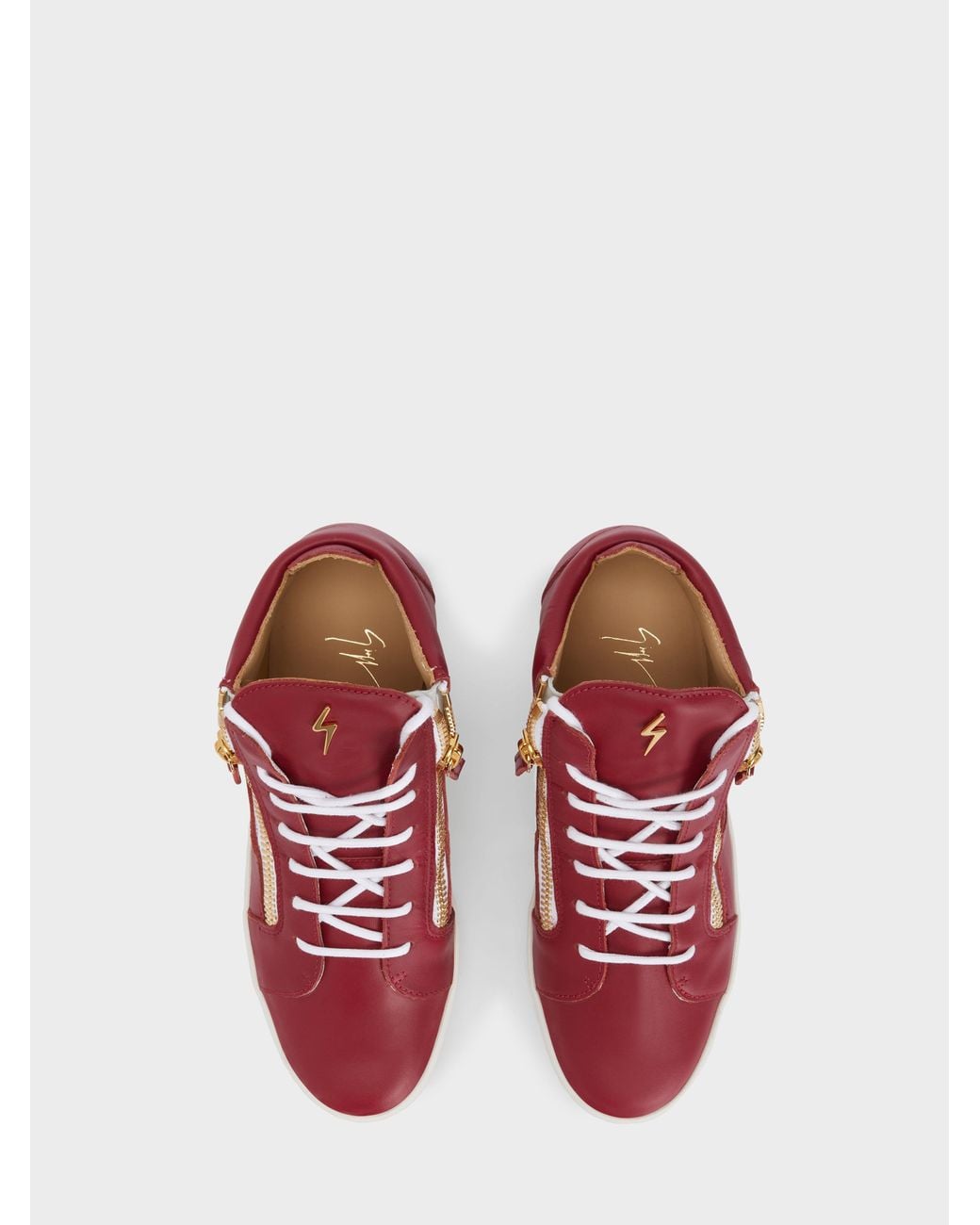 Giuseppe Zanotti Red Kriss Mid Top