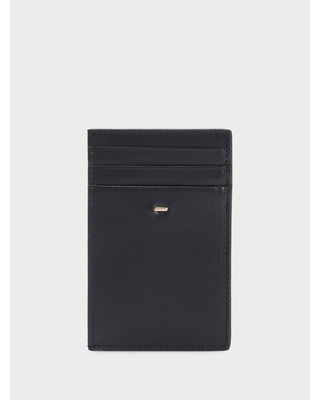 Giuseppe Zanotti Black Albert 2.0 Card Holder for men