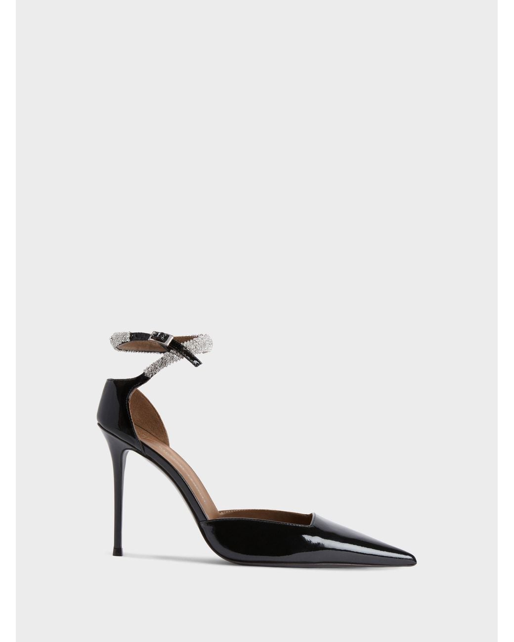Giuseppe Zanotti White Elenie Slingback 105
