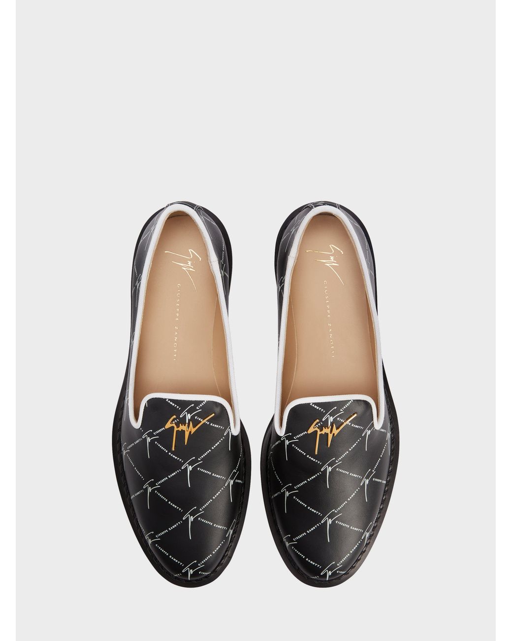 Giuseppe Zanotti White Tim Loafer