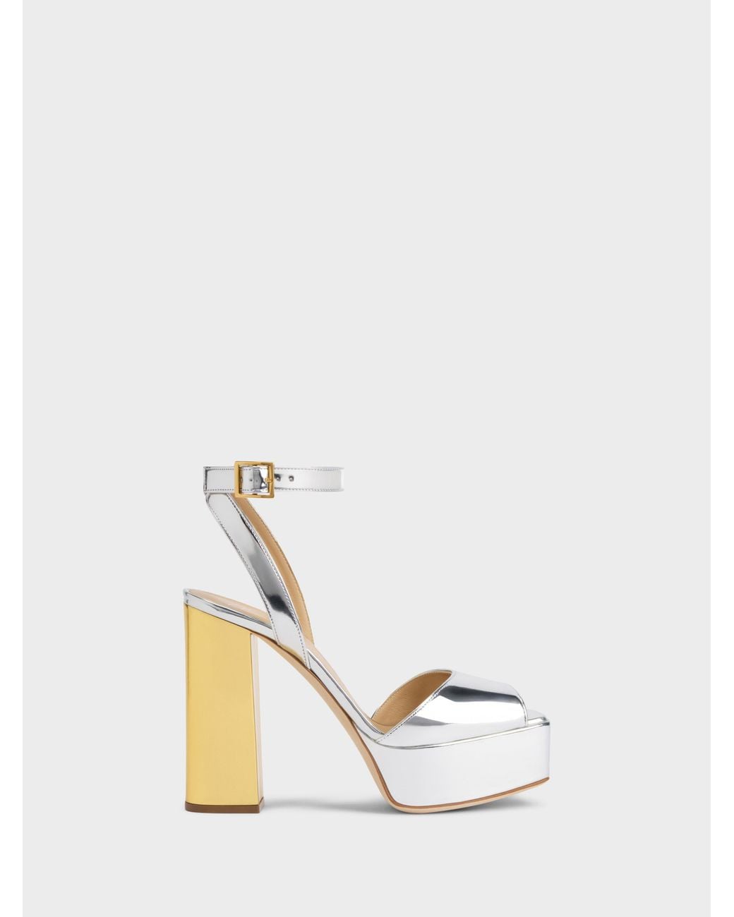 Giuseppe Zanotti Metallic Isadhora Sandal 120