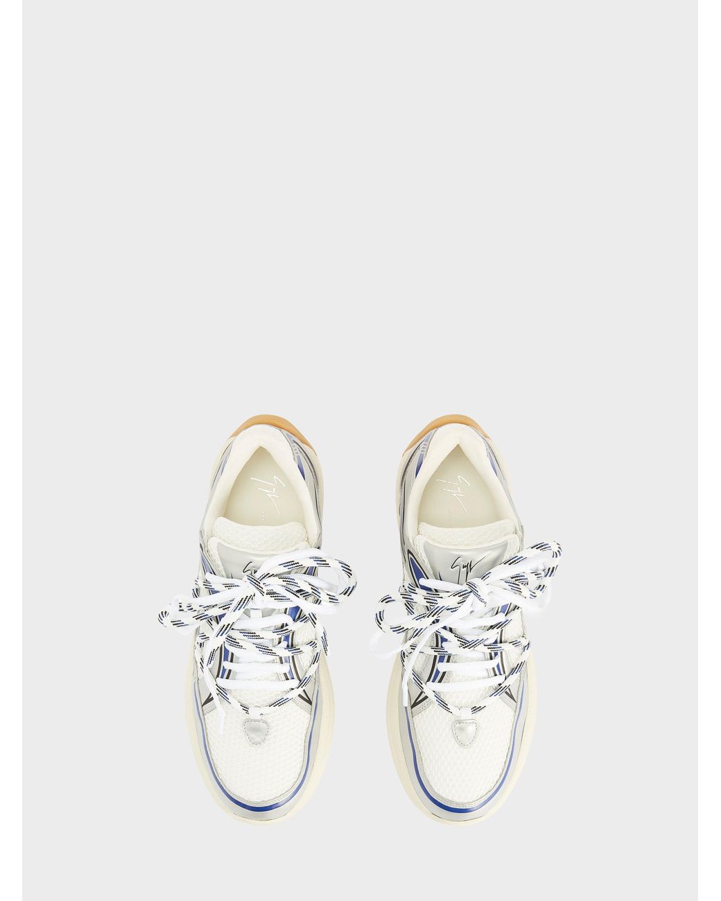 Giuseppe Zanotti White Gz-Trail Runner for men