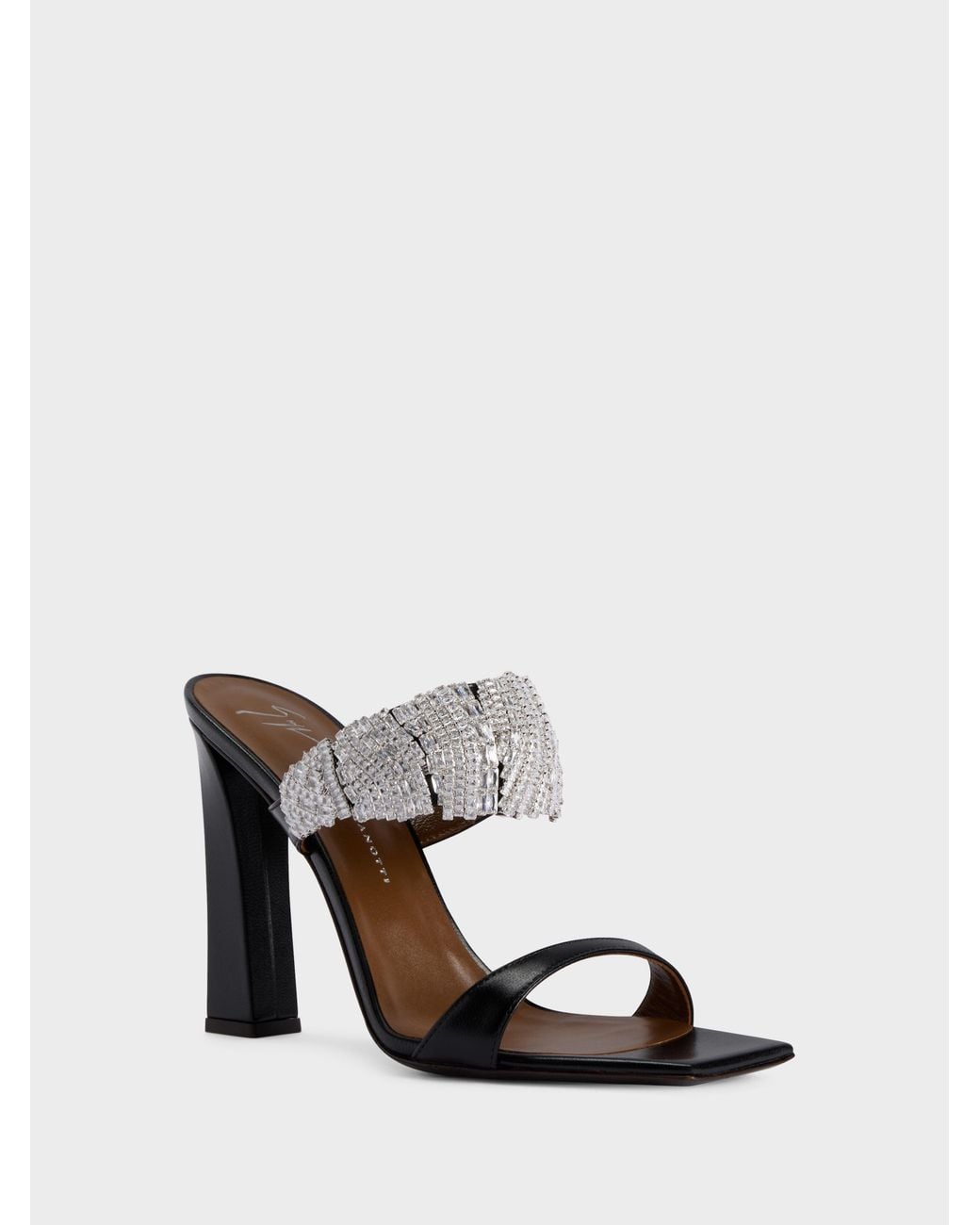 Giuseppe Zanotti White Tiara Sandal 105