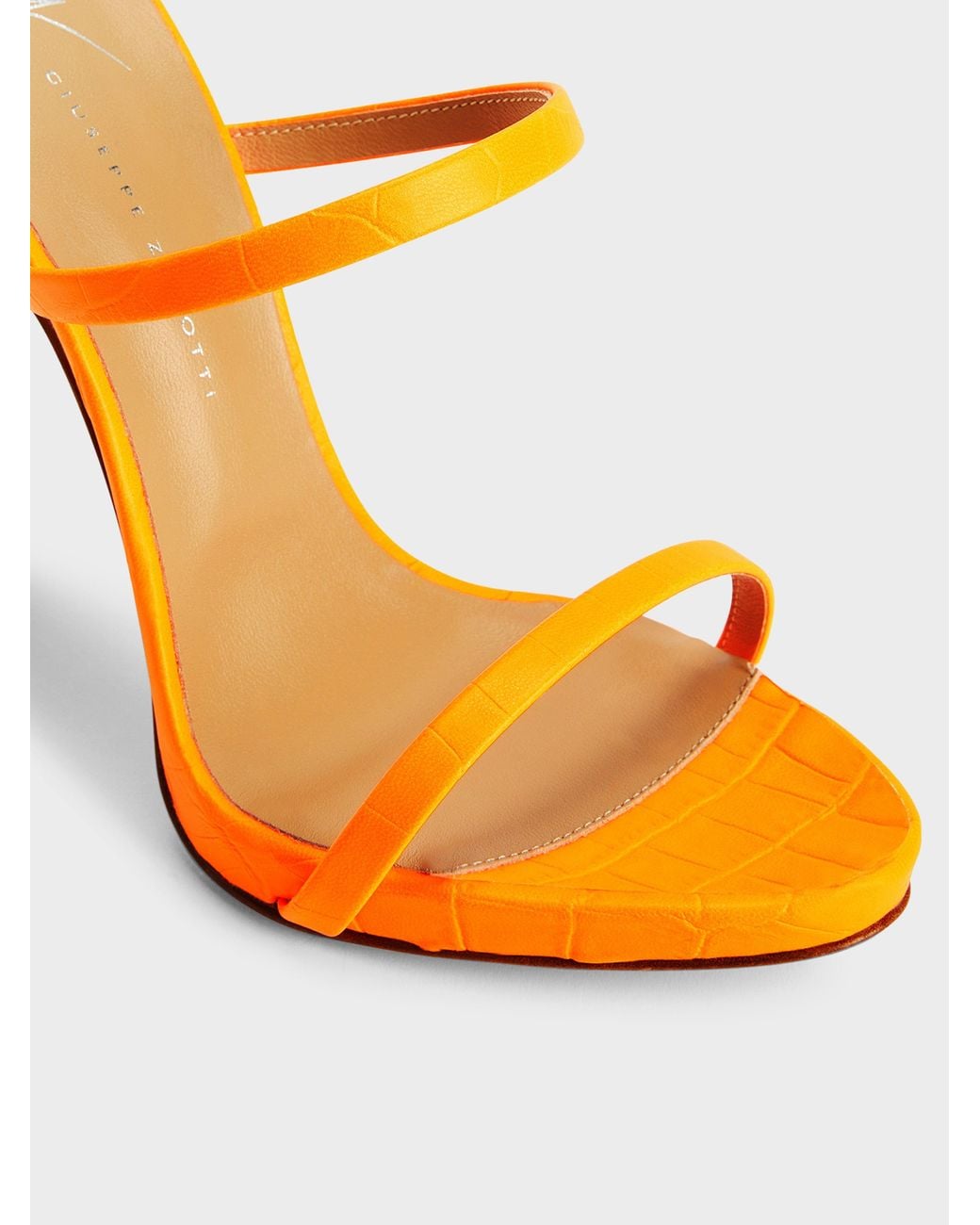 Giuseppe Zanotti Orange Darsey