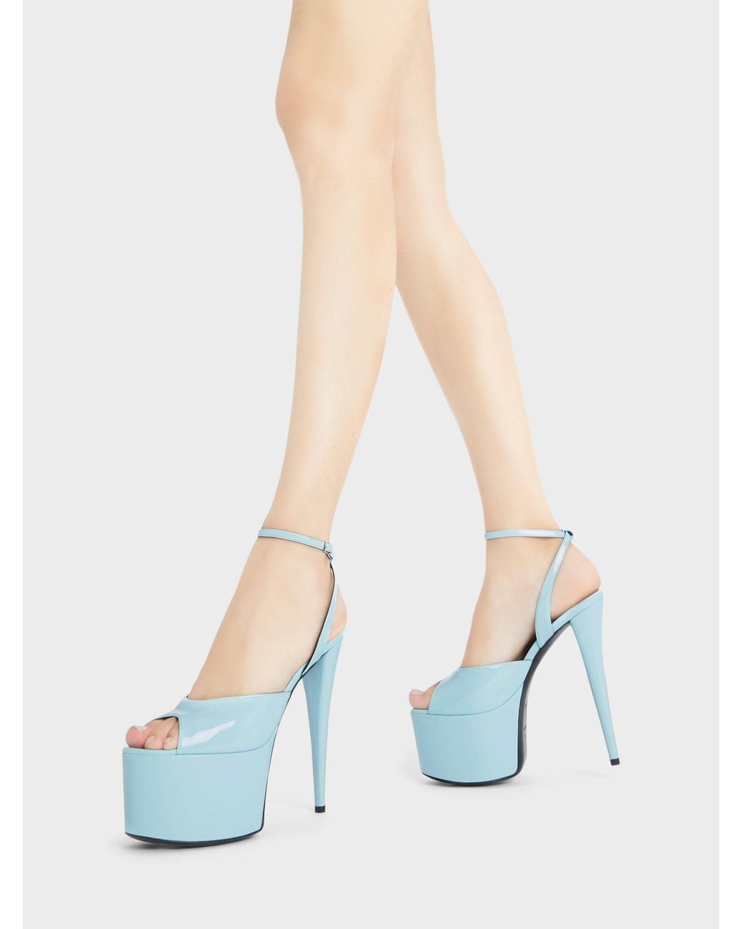 Giuseppe Zanotti Blue Gz Aida Sandal 150