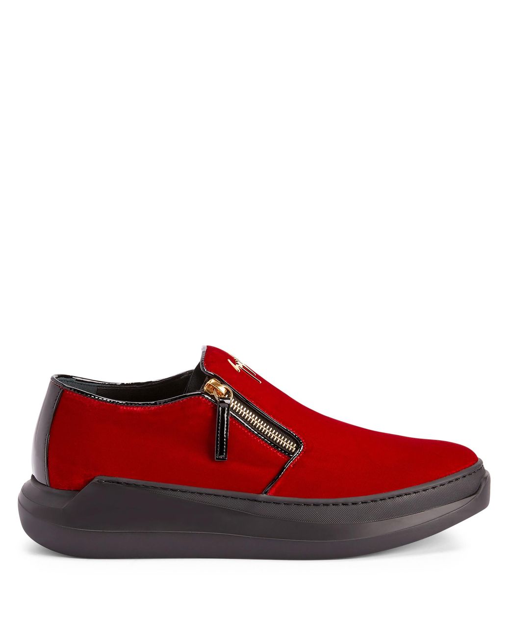 Giuseppe Zanotti Red Conley Zip for men