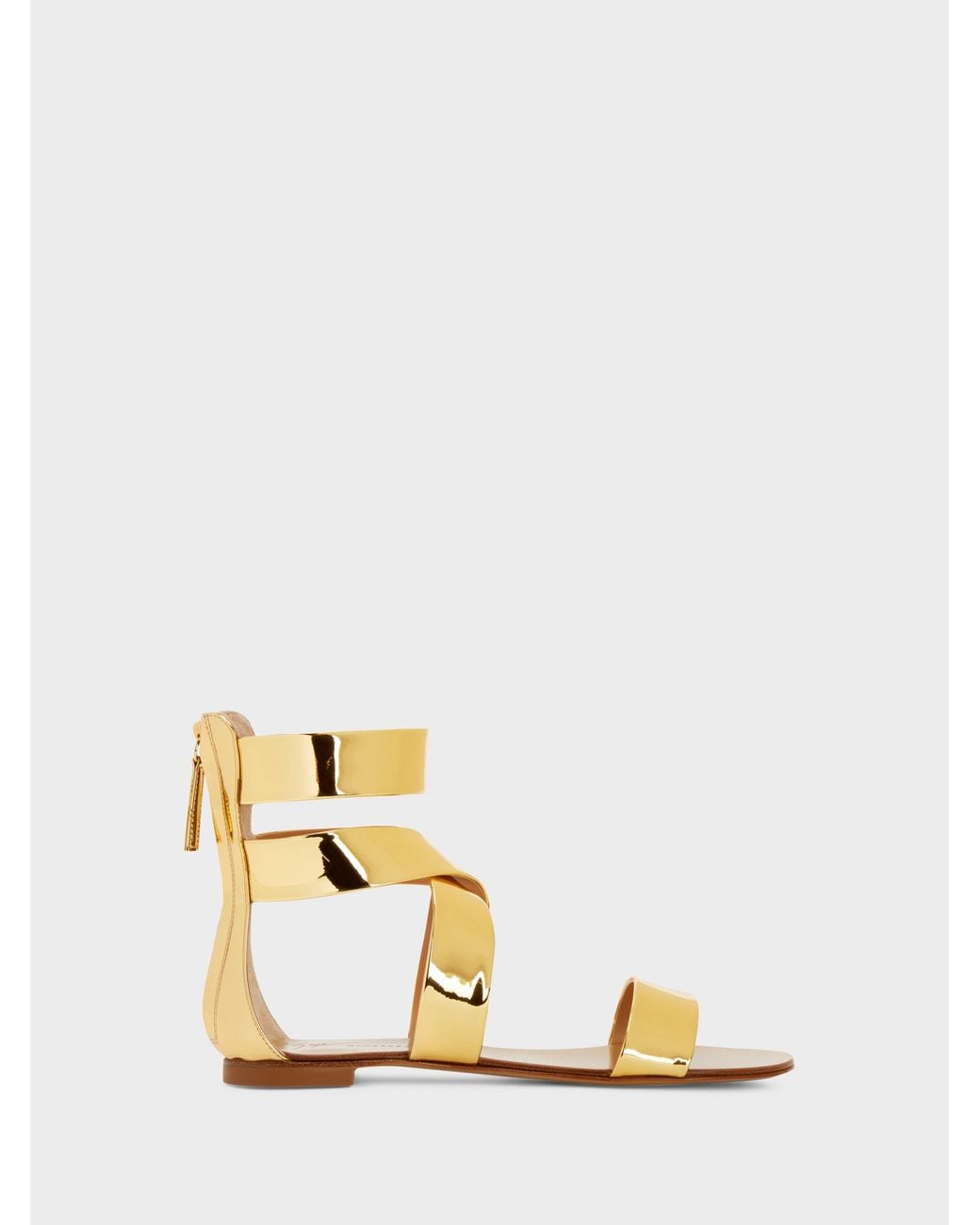 Giuseppe Zanotti Metallic Dory Flat Sandal