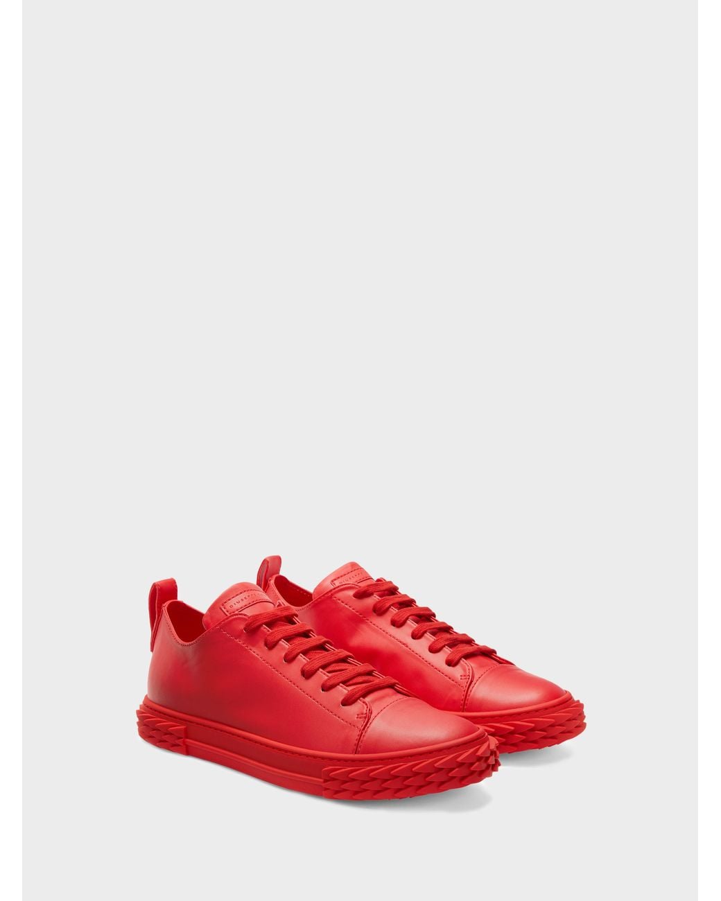 Giuseppe Zanotti Red Ecoblabber Low Top for men