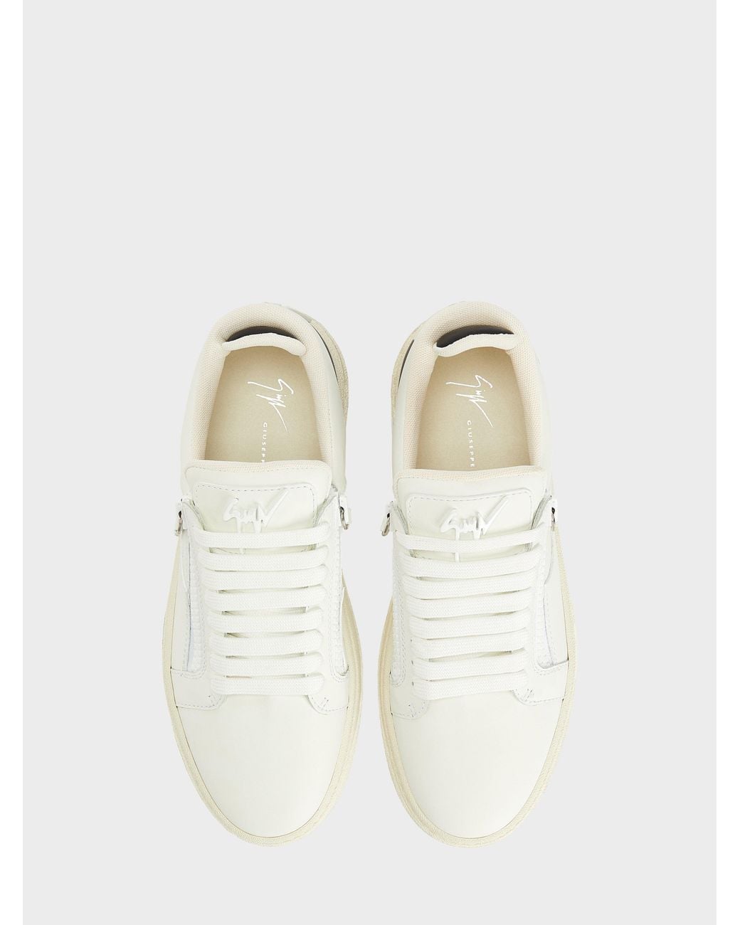 Giuseppe Zanotti White Gz94 Low Top