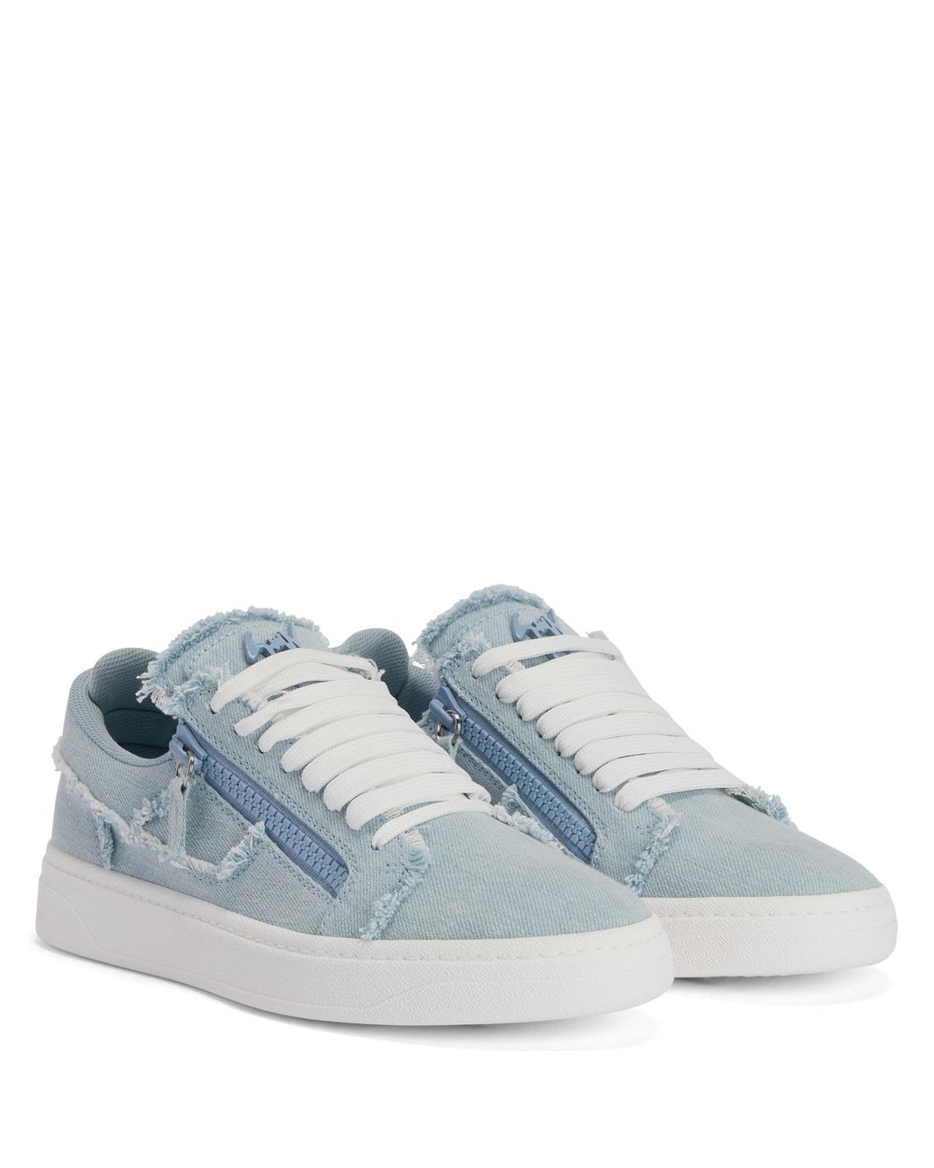 Giuseppe Zanotti Blue Sneakers for men