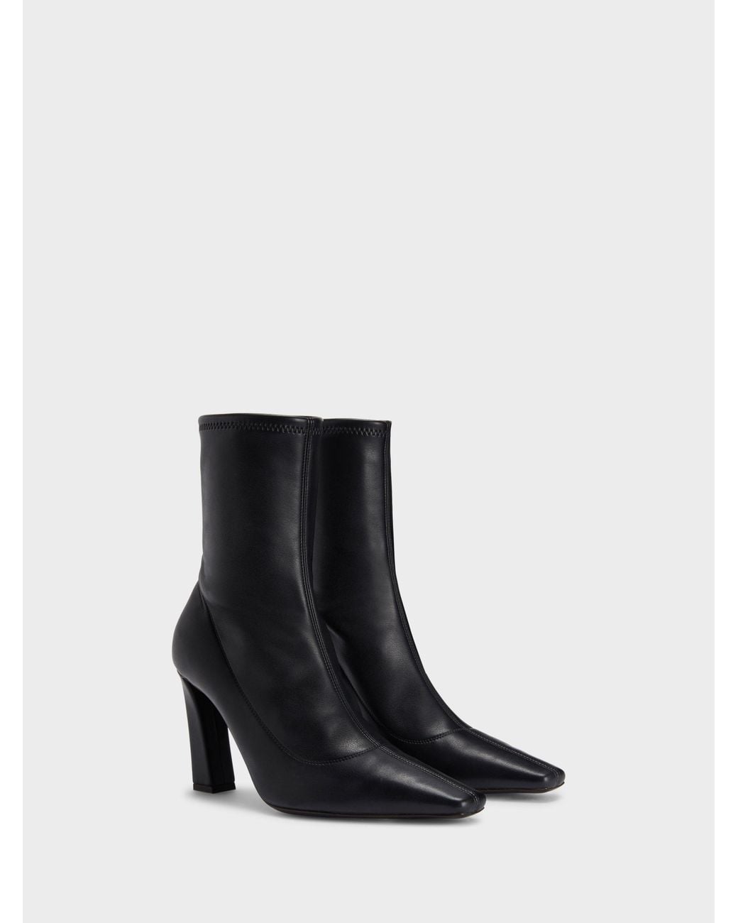 Giuseppe Zanotti White Janiee Stretch Bootie 90