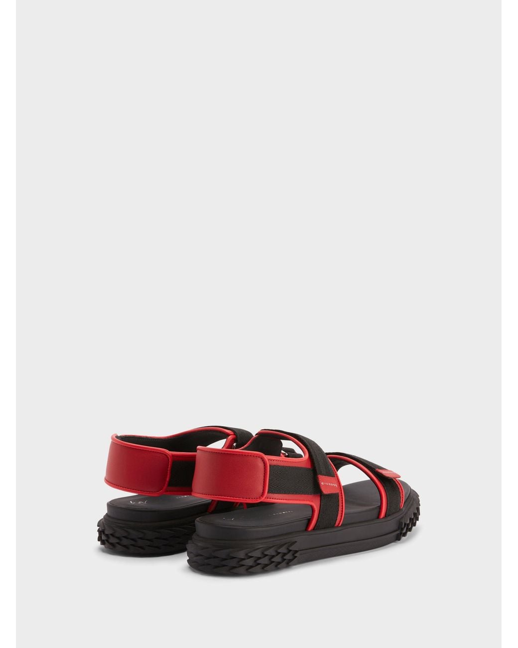 Giuseppe Zanotti White Blabber Gummy Sandal for men