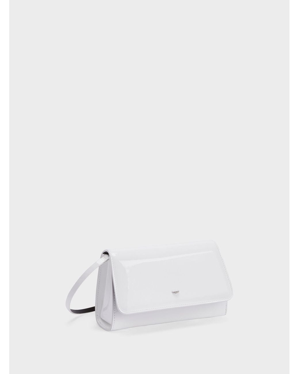 Giuseppe Zanotti White Cleopatra Mini Clutch