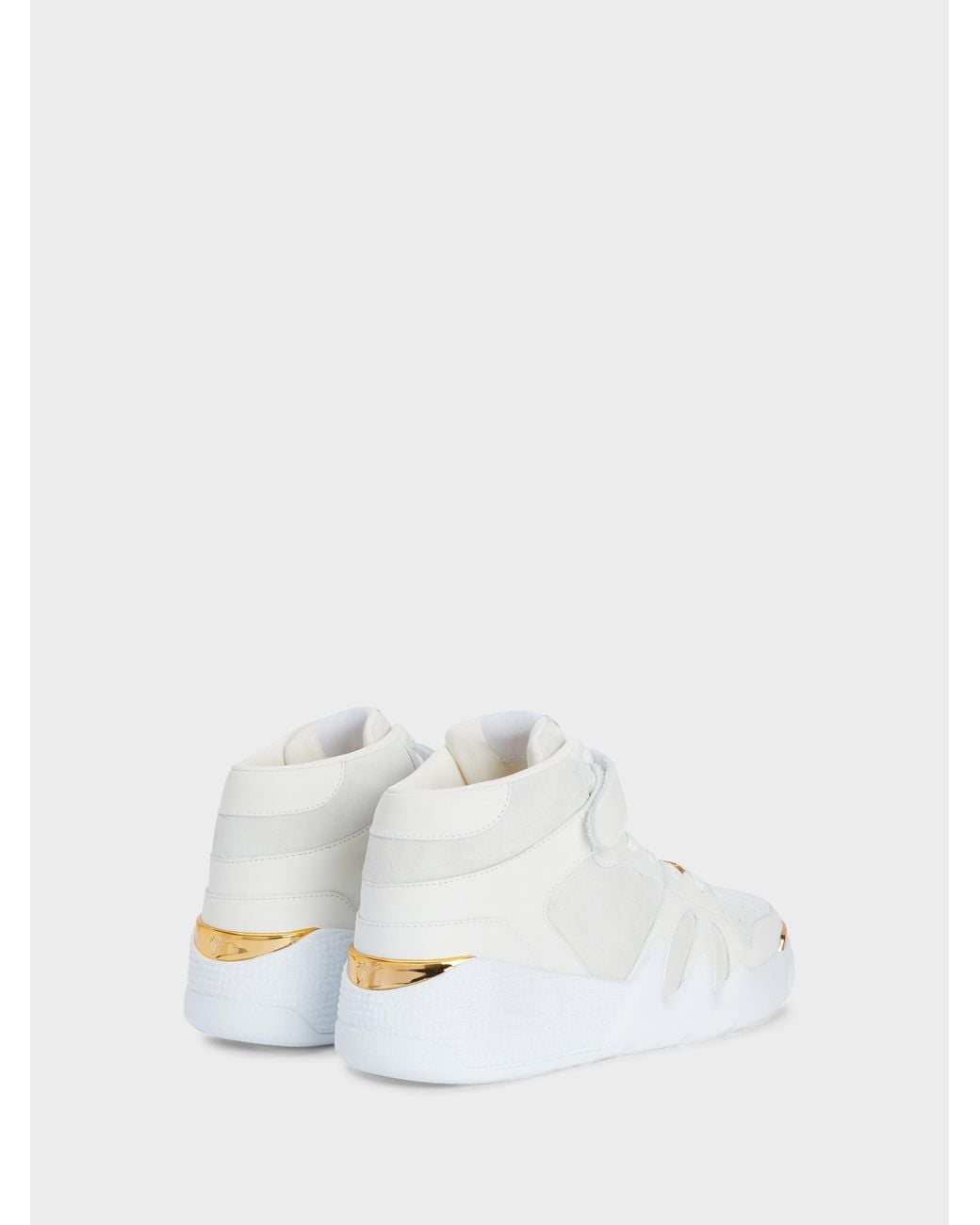 Giuseppe Zanotti White Talon Mid Top