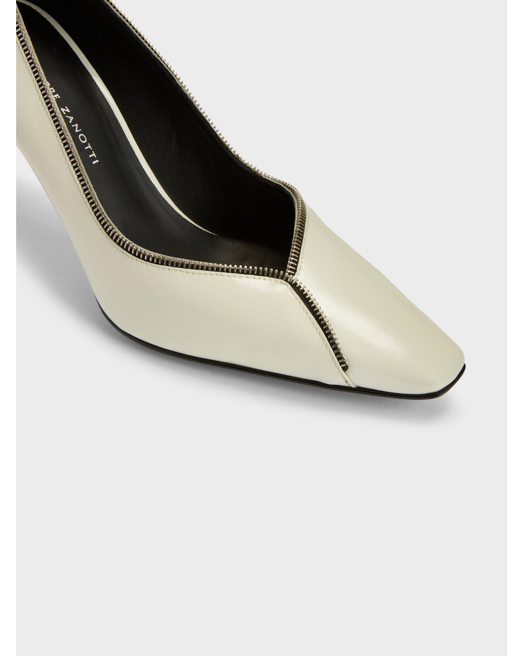Giuseppe Zanotti White Kurtney Pump
