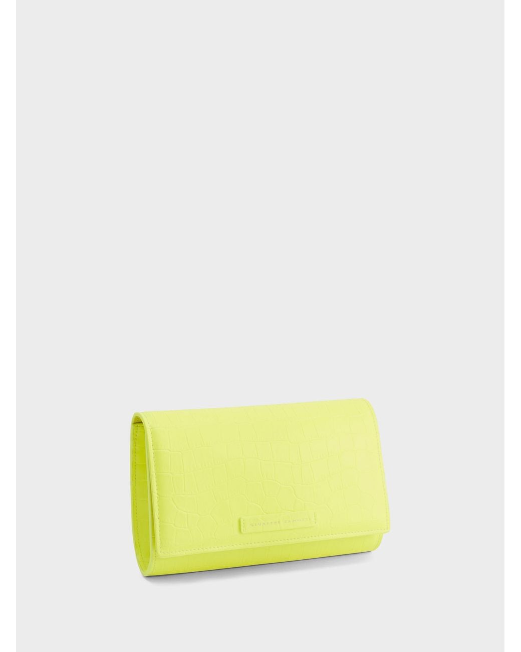 Giuseppe Zanotti Yellow Wendy Clutch