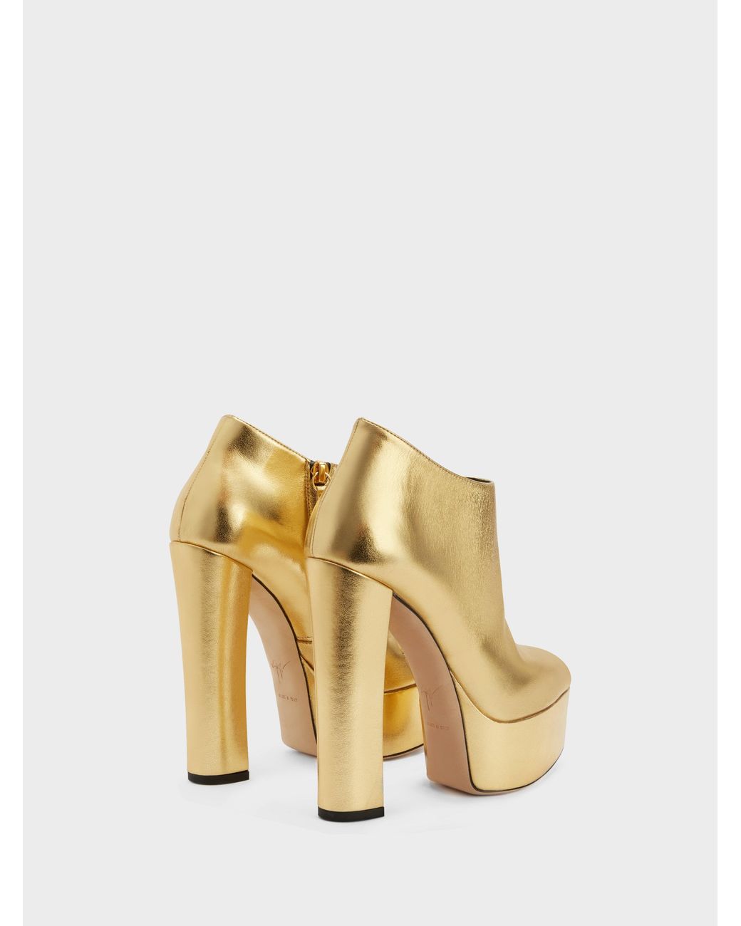Giuseppe Zanotti Metallic Judith Open Toe