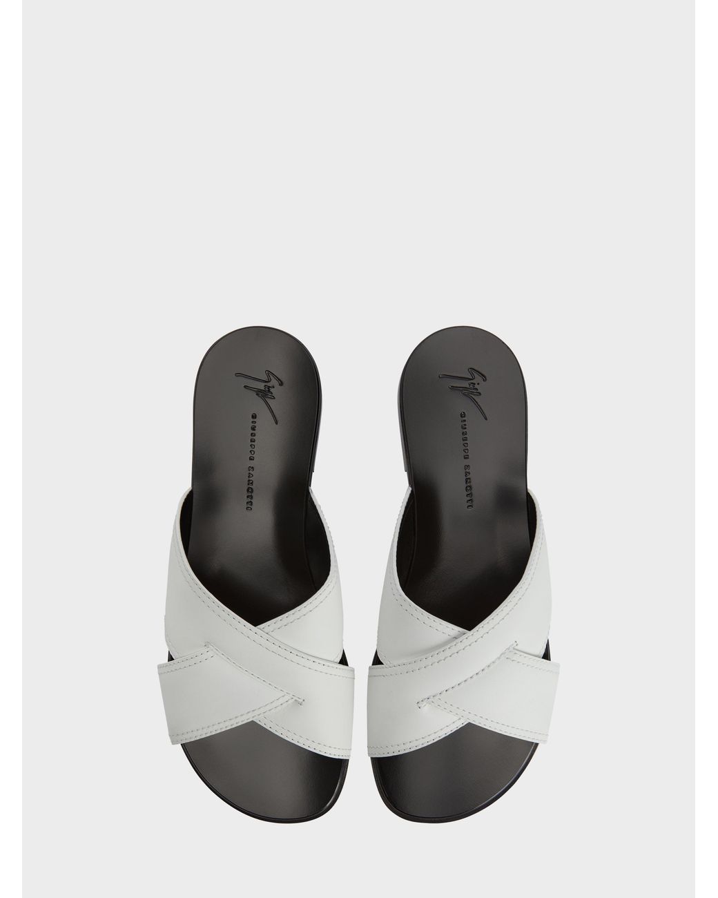 Giuseppe Zanotti White Flavio Sandal for men