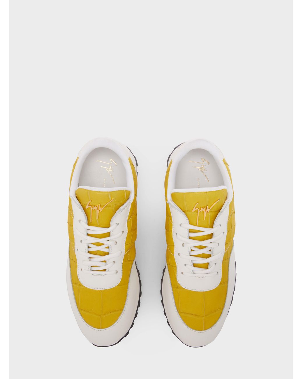 Giuseppe Zanotti Yellow Jimi Running