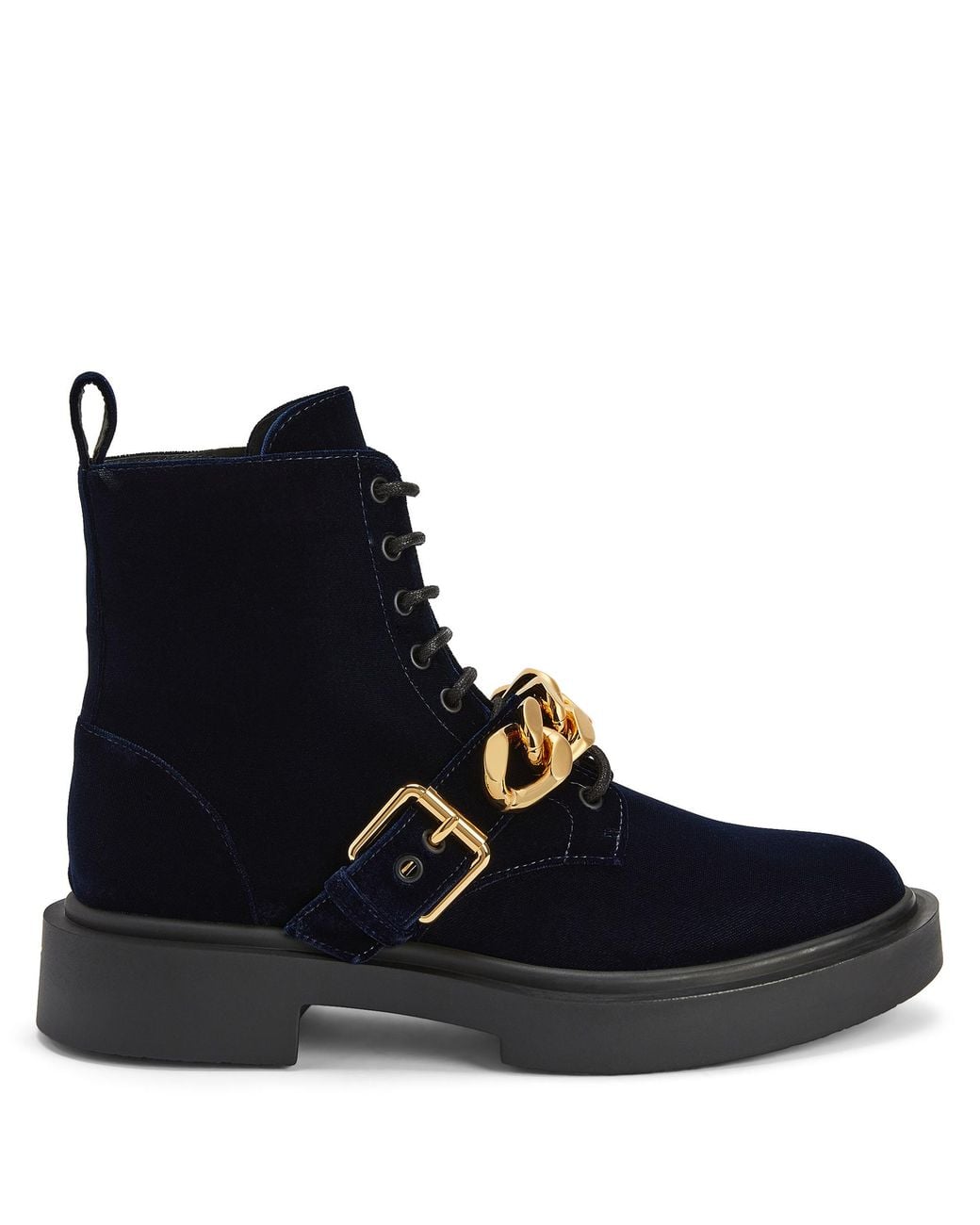 Giuseppe Zanotti Blue Adric Velvet for men