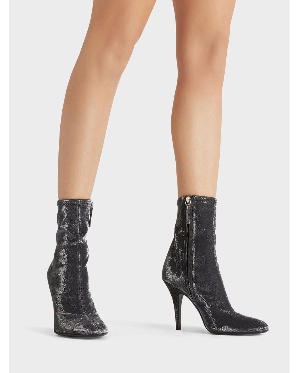 Giuseppe Zanotti White Felicienne Bootie 105
